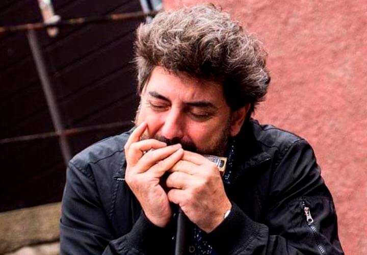 Antonio Serrano  músico de THE LONELY WARRRIOR  el nuevo CD de A HEAVEN'S KISS BAND