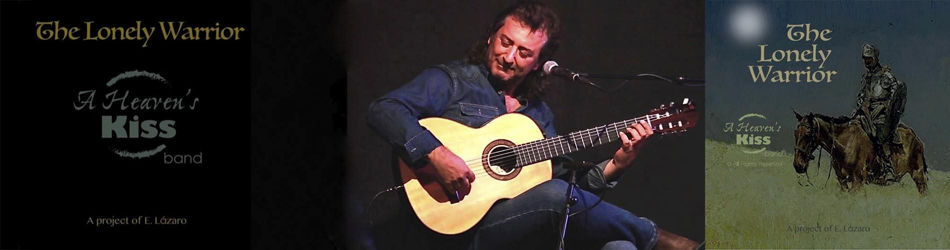 Josep Salvador, guitarras. A HEAVEN'S KISS BAND